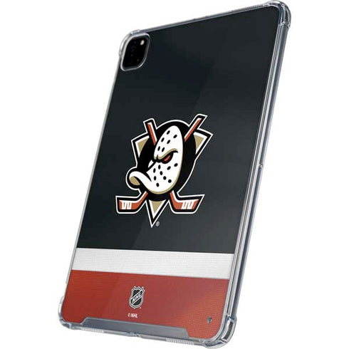 NHL Anaheim Ducks Jersey iPad Pro 12.9in (2020) Clear Case